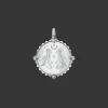 Chains, Charms & Accessories^Paspaley Aries Coin Charm | Mother of Pearl, Diamonds, and White Gold WhiteGold