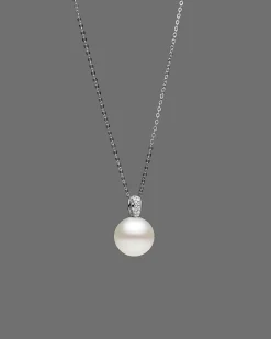 Necklaces & Pendants^Paspaley Audrey Pearl Pendant | 15mm Round Pearl, Diamonds, and White Gold WhiteGold