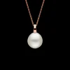 Necklaces & Pendants^Paspaley Bianca Pearl Pendant | 14mm Oval Pearl and Rose Gold RoseGold