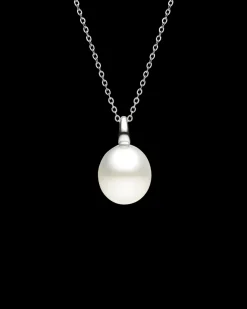 Necklaces & Pendants^Paspaley Bianca Pearl Pendant | 14mm Oval Pearl and White Gold WhiteGold