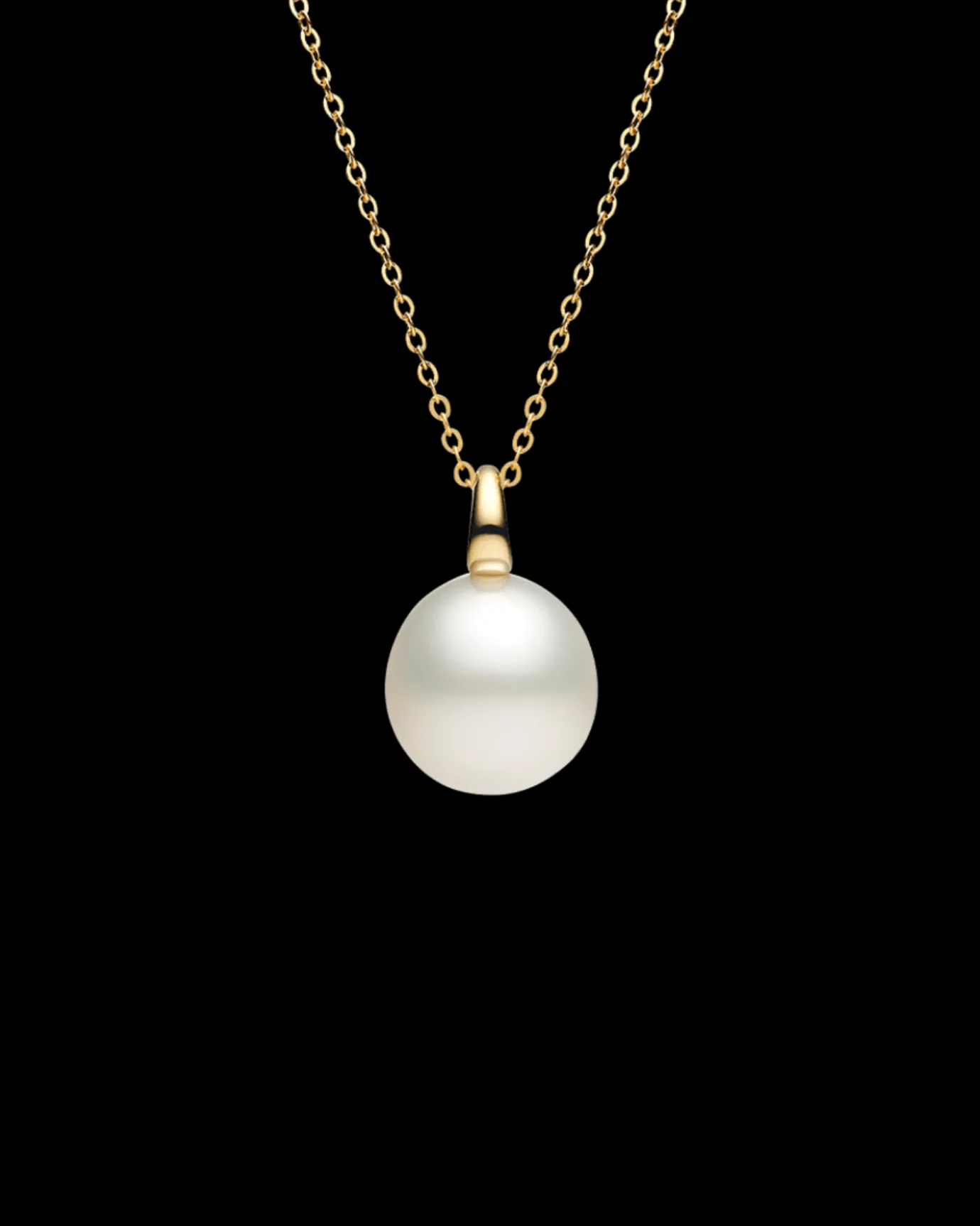Necklaces & Pendants^Paspaley Bianca Pearl Pendant | 13mm Oval Pearl and Yellow Gold YellowGold