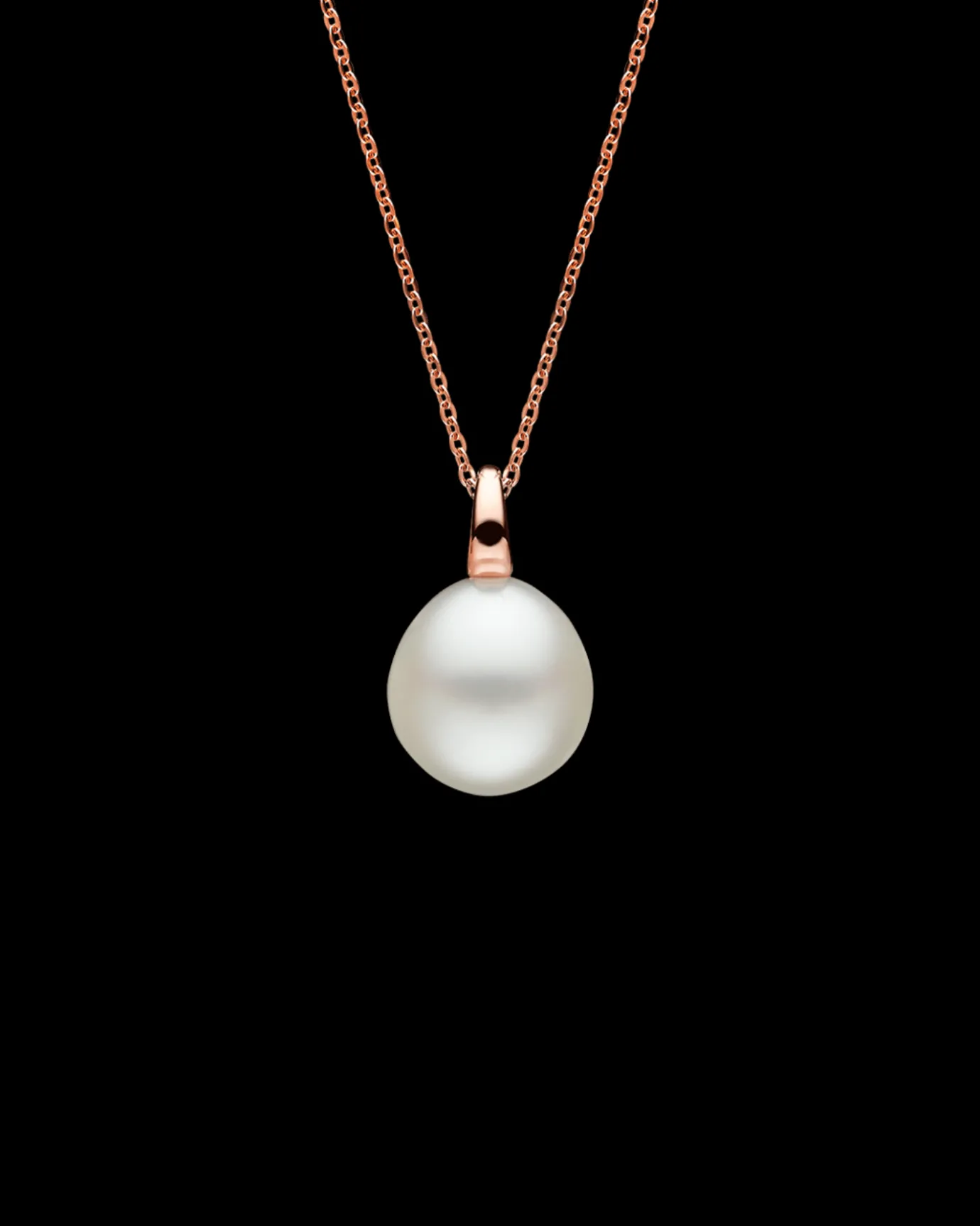 Necklaces & Pendants^Paspaley Bianca Pearl Pendant | 13mm Oval Pearl and Rose Gold RoseGold