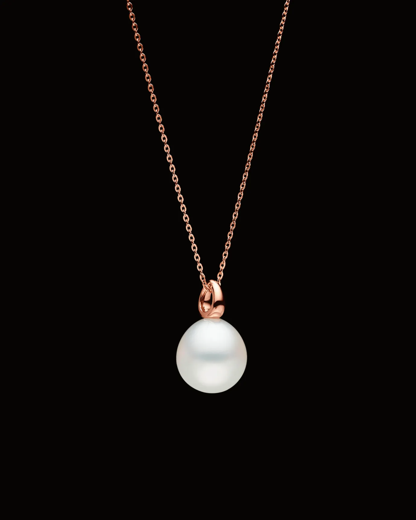 Necklaces & Pendants^Paspaley Bianca Pearl Pendant | 14mm Oval Pearl and Rose Gold RoseGold