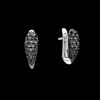 Earrings & Studs^Paspaley Black Diamond Touchstone Horseshoe Earrings | Black Diamonds and White Gold WhiteGold
