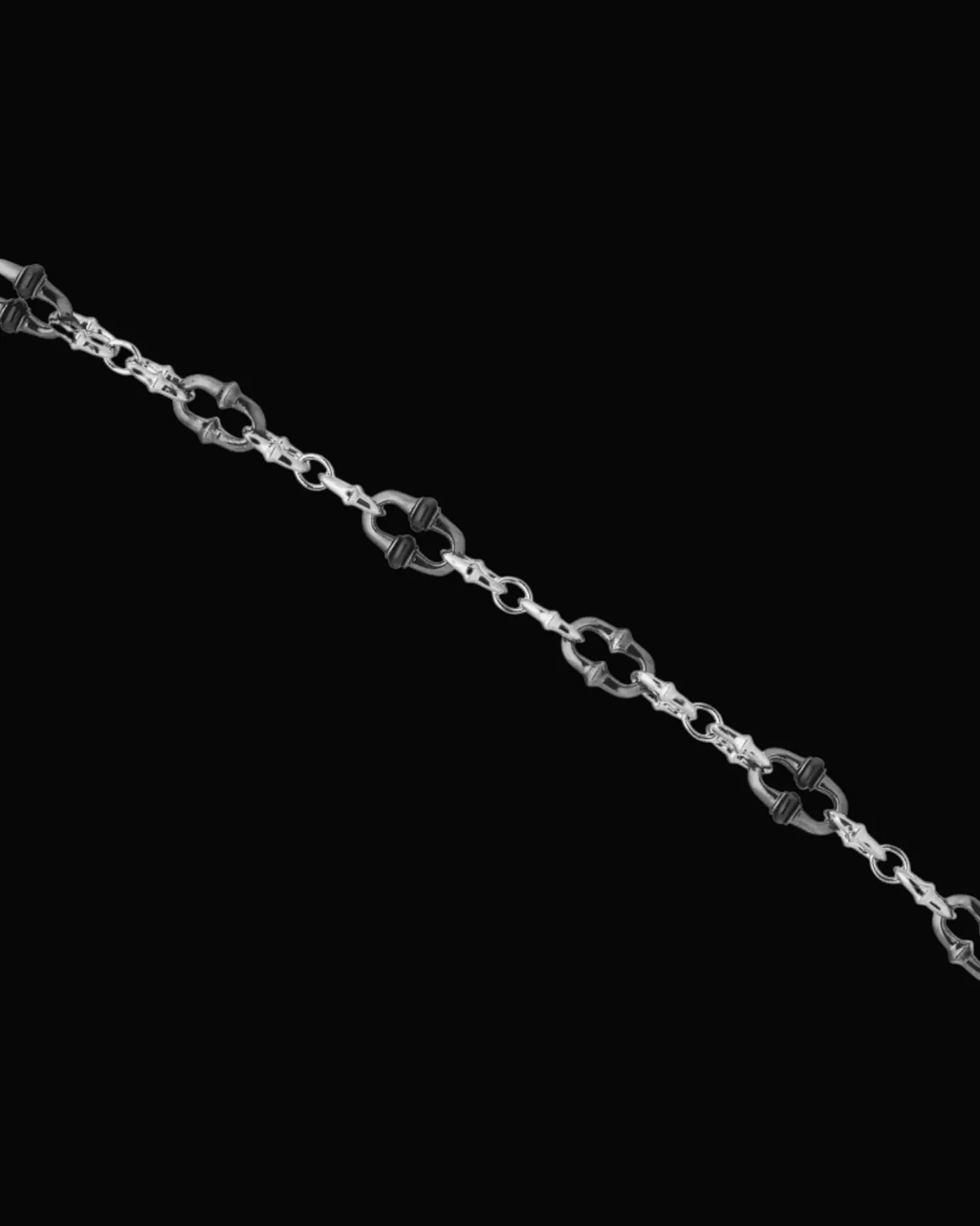 Chains, Charms & Accessories^Paspaley Black Spinel Dive Chain Necklace | Black Spinel and White Gold WhiteGold
