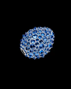 Clasps & Brooches^Paspaley Blue Sapphire Touchstone Clasp | Blue Sapphires and White Gold WhiteGold