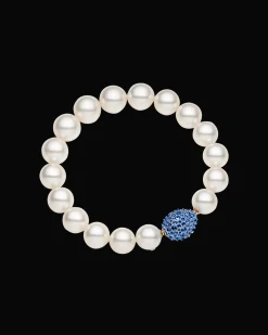 Clasps & Brooches^Paspaley Blue Sapphire Touchstone Clasp | Blue Sapphires and White Gold WhiteGold
