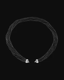Chains, Charms & Accessories^Paspaley Cascade Necklace | Black Spinel and White Gold WhiteGold