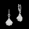 Earrings & Studs^Paspaley Clam Shell Earrings | Mother of Pearl, 5mm Keshi Pearls, Diamonds, and White Gold WhiteGold
