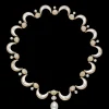 Necklaces & Pendants^Paspaley Crescent Moon Pearl Collier | 3-12mm Pearls, White Opals, and Yellow Gold YellowGold