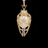 Necklaces & Pendants^Paspaley Diamond Cicada Pearl Pendant | 16mm Oval Pearl, Diamonds, and Yellow Gold YellowGold
