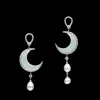 Chains, Charms & Accessories | Earrings & Studs^Paspaley Diamond Crescent Moon Earring Enhancers | Mother of Pearl, Diamonds, and White Gold WhiteGold