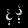 Chains, Charms & Accessories | Earrings & Studs^Paspaley Diamond Crescent Moon Earring Enhancers | Mother of Pearl, Diamonds, and Yellow Gold YellowGold