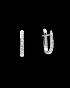Earrings & Studs^Paspaley Diamond Horseshoe Earrings | Diamonds and White Gold WhiteGold