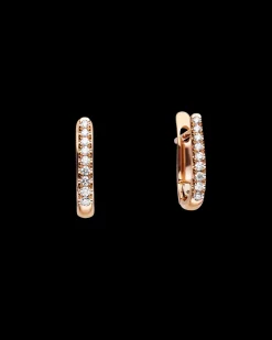 Earrings & Studs^Paspaley Diamond Horseshoe Earrings | Diamonds and Rose Gold RoseGold