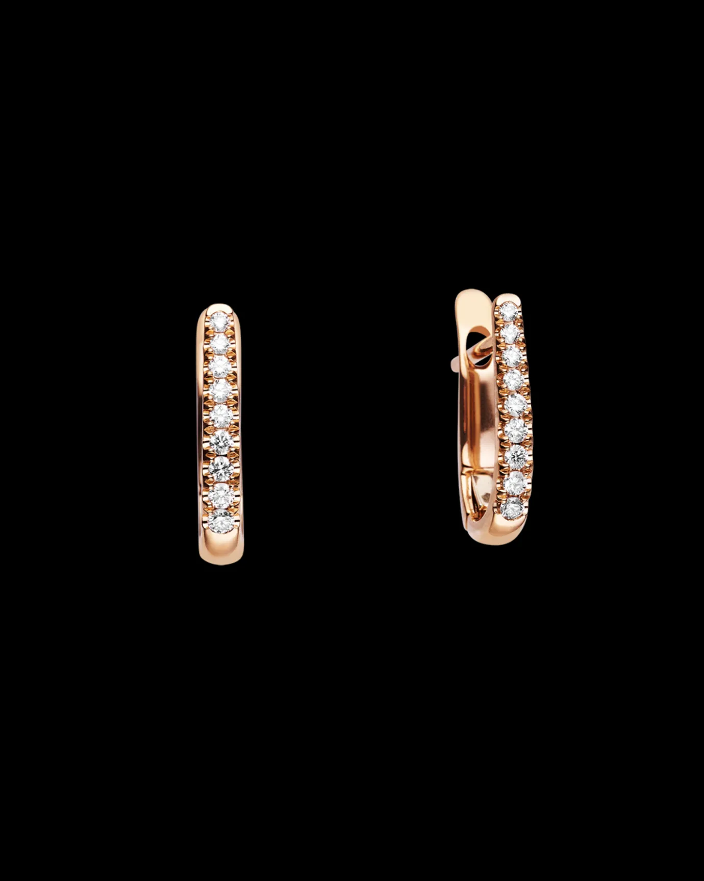 Earrings & Studs^Paspaley Diamond Horseshoe Earrings | Diamonds and Rose Gold RoseGold
