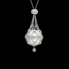 Necklaces & Pendants^Paspaley Diamond Lavalier Pearl Necklace | 15mm Round Pearl, Diamonds, and White Gold
