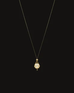 Necklaces & Pendants^Paspaley Diamond Lavalier Pearl Necklace | 15mm Round Pearl, Diamonds, and Yellow Gold YellowGold