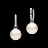 Earrings & Studs^Paspaley Diamond Pearls My Way Earrings | 12mm Round Pearls, Diamonds and White Gold WhiteGold
