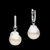 Earrings & Studs^Paspaley Diamond Pearls My Way Earrings | 14mm Baroque Pearls, Diamonds, and White Gold WhiteGold