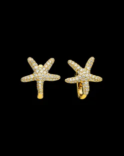 Earrings & Studs^Paspaley Diamond Starfish Earrings | Diamonds and Yellow Gold YellowGold
