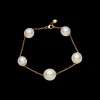 Bracelets^Paspaley Diamond Touchstone Pearl Bracelet | 10-12mm Oval Pearls, Diamonds, and Yellow Gold YellowGold