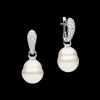 Earrings & Studs^Paspaley Diamond Touchstone Pearls My Way Earrings | 12mm Circle Pearls, Diamonds and White Gold WhiteGold