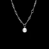 Necklaces & Pendants^Paspaley Dive Chain Pearl Charm Necklace | 13mm Oval Pearl and White Gold WhiteGold