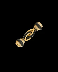 Clasps & Brooches^Paspaley Dive Rope Clasp | Black Spinel, Diamonds, and Yellow Gold YellowGold