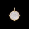 Chains, Charms & Accessories^Paspaley Dolphin Coin Charm | Mother of Pearl, Diamonds, and Yellow Gold YellowGold