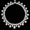 Necklaces & Pendants^Paspaley Drop Pearl Collier | 7-15mm Pearls, Diamonds, and Platinum