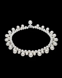Necklaces & Pendants^Paspaley Drop Pearl Collier | 7-15mm Pearls, Diamonds, and Platinum