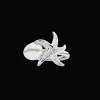 Rings^Paspaley Embrace the Sea Pearl Ring | 10mm Keshi Pearl, Diamonds, and White Gold WhiteGold