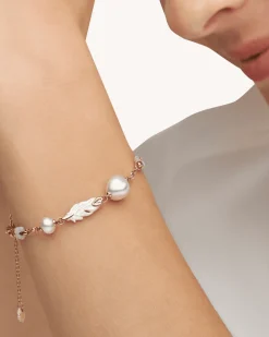 Bracelets^Paspaley Feather Pearl Bracelet | Keshi Pearls, Diamonds, and Yellow Gold YellowGold