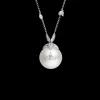Necklaces & Pendants^Paspaley Full Moon Pearl Necklace | 15mm Round Pearl, Diamonds, and White Gold WhiteGold