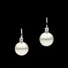 Earrings & Studs^Paspaley Grace Pearl Earrings | 11mm Round Pearls, Diamonds, and White Gold WhiteGold