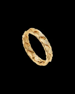 Rings^Paspaley Grande Pandanus Weave Ring | Yellow Gold YellowGold