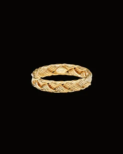 Rings^Paspaley Grande Pandanus Weave Ring | Yellow Gold YellowGold