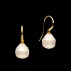 Earrings & Studs^Paspaley Keel Edge Pearl Earrings | 10-11mm Circle Pearls and Yellow Gold YellowGold