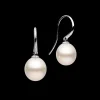 Earrings & Studs^Paspaley Keel Edge Pearl Earrings | 11mm Oval Pearls and White Gold WhiteGold