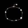 Bracelets^Paspaley Keshi Pearl Chain Bracelet | 4-6mm Keshi Pearls and Yellow Gold YellowGold