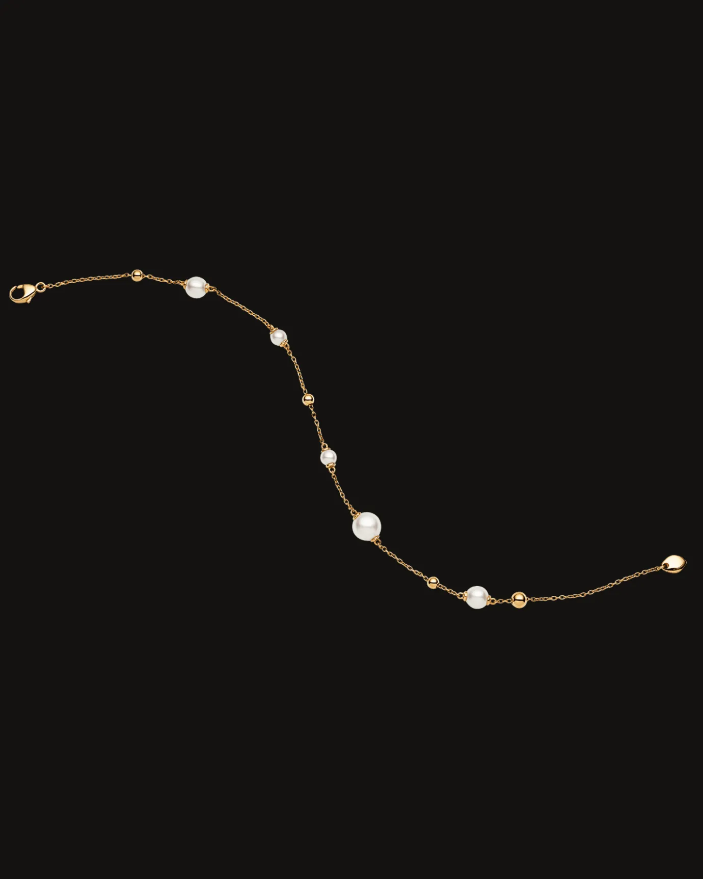 Bracelets^Paspaley Keshi Pearl Chain Bracelet | 4-6mm Keshi Pearls and Yellow Gold YellowGold