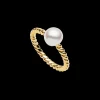Rings^Paspaley Keshi Pearl Rope Ring | 7mm Keshi Pearl and Yellow Gold YellowGold
