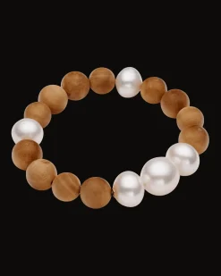 Bracelets^Paspaley Kimberley Dawn Pearl Bracelet | 11-14mm Pearls and Sandalwood YellowGold