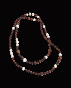 Necklaces & Pendants^Paspaley Kimberley Dusk Rope Pearl Necklace | 10-14mm Pearls and Dark Sandalwood YellowGold