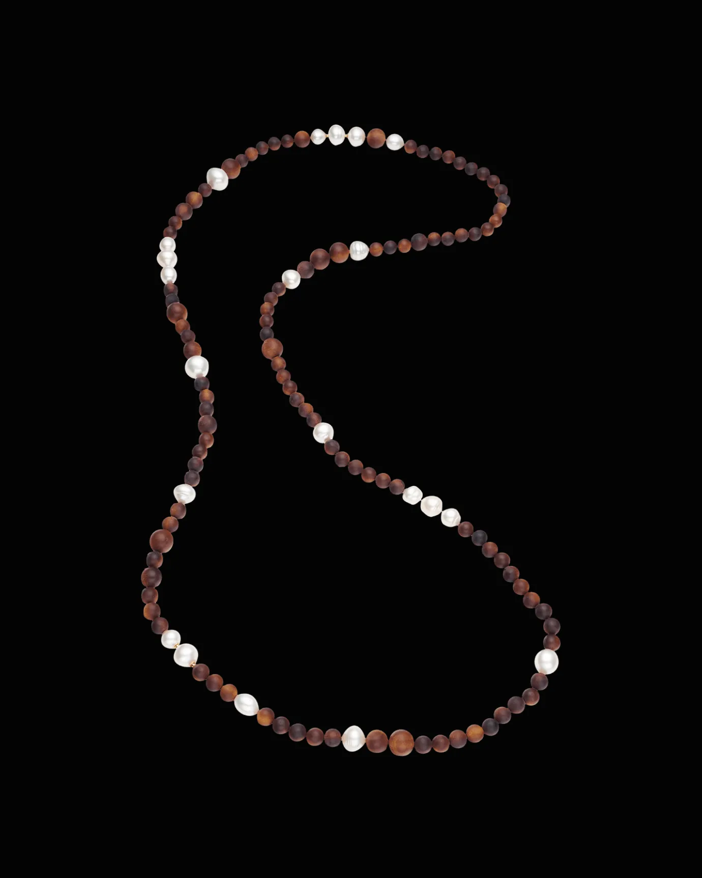 Necklaces & Pendants^Paspaley Kimberley Dusk Rope Pearl Necklace | 10-14mm Pearls and Dark Sandalwood YellowGold
