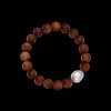 Bracelets^Paspaley Kimberley Dusk Single Pearl Bracelet | 13mm Baroque Pearl and Sandalwood YellowGold
