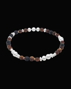 Necklaces & Pendants^Paspaley Kimberley Golden Dusk Keshi Pearl Choker Necklace | 10-14mm Pearls, Sandalwood, and Yellow Gold YellowGold