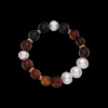 Bracelets^Paspaley Kimberley Golden Dusk Pearl Bracelet | 11-14mm Pearls, Sandalwood, and Yellow Gold YellowGold