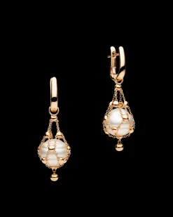 Earrings & Studs^Paspaley Lavalier Pearl Earrings | 12mm Circle Pearls and Rose Gold RoseGold